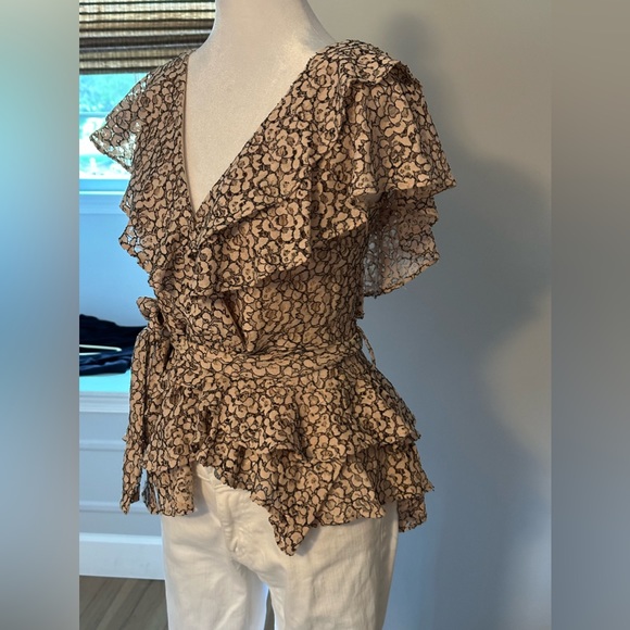 Marissa Webb peplum lace top - Picture 7 of 11